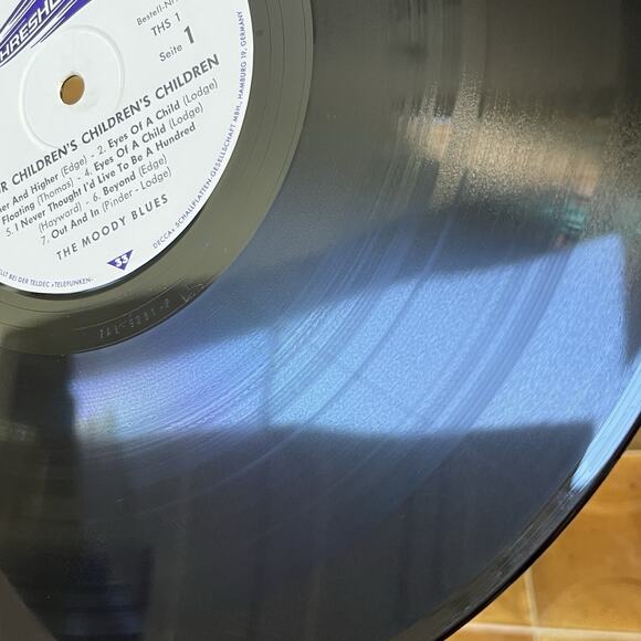 The Moody Blues To Our Children's Children's Children Vinyl LP 1969 Threshold - Picture 6 of 10